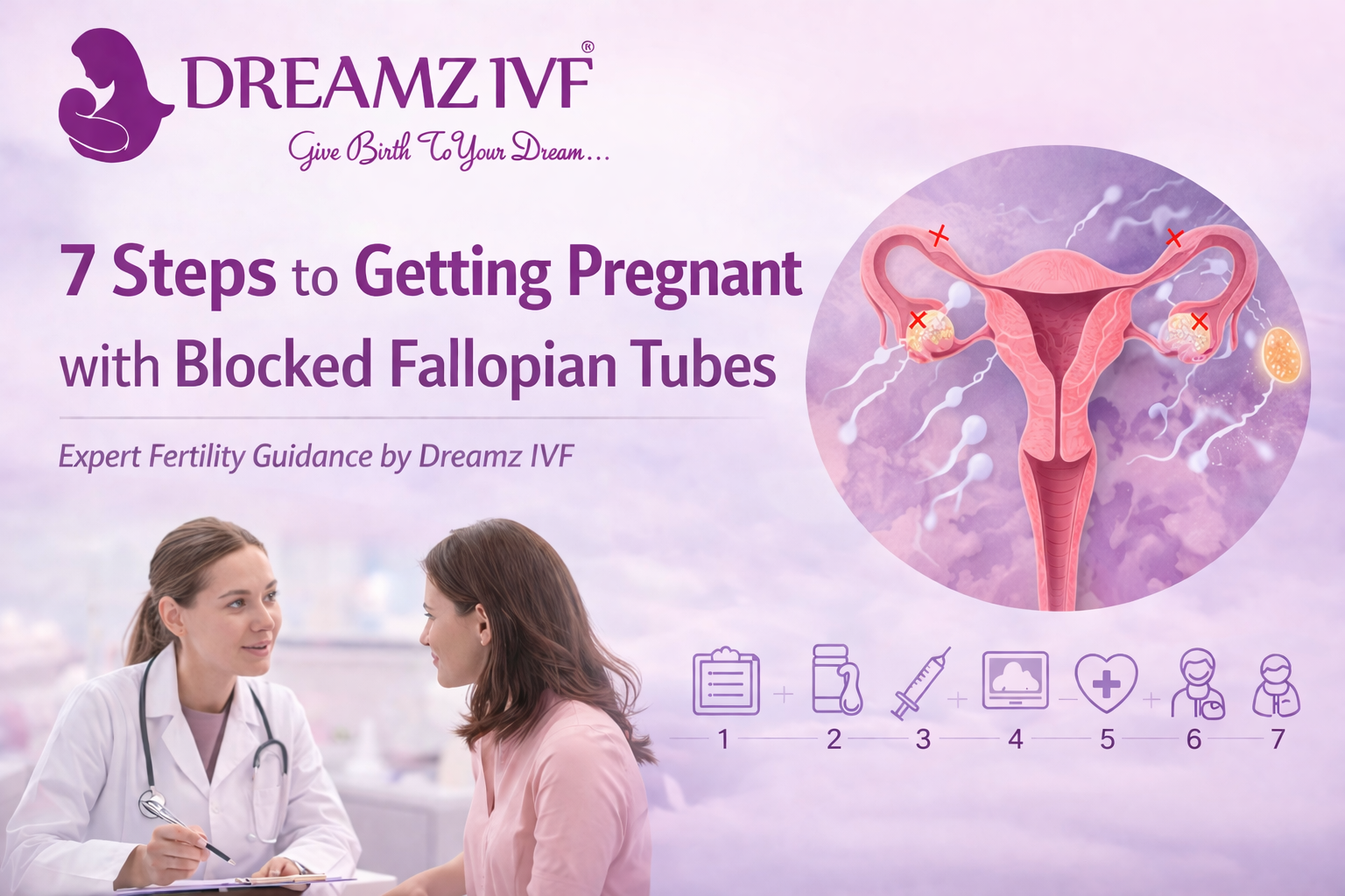 7 Steps to Getting Pregnant with Blocked Fallopian Tubes