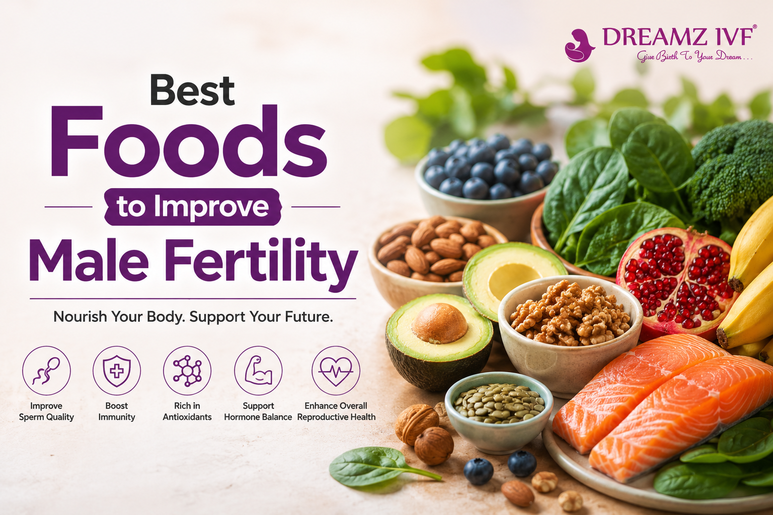 Best Food to Improve Male Fertility