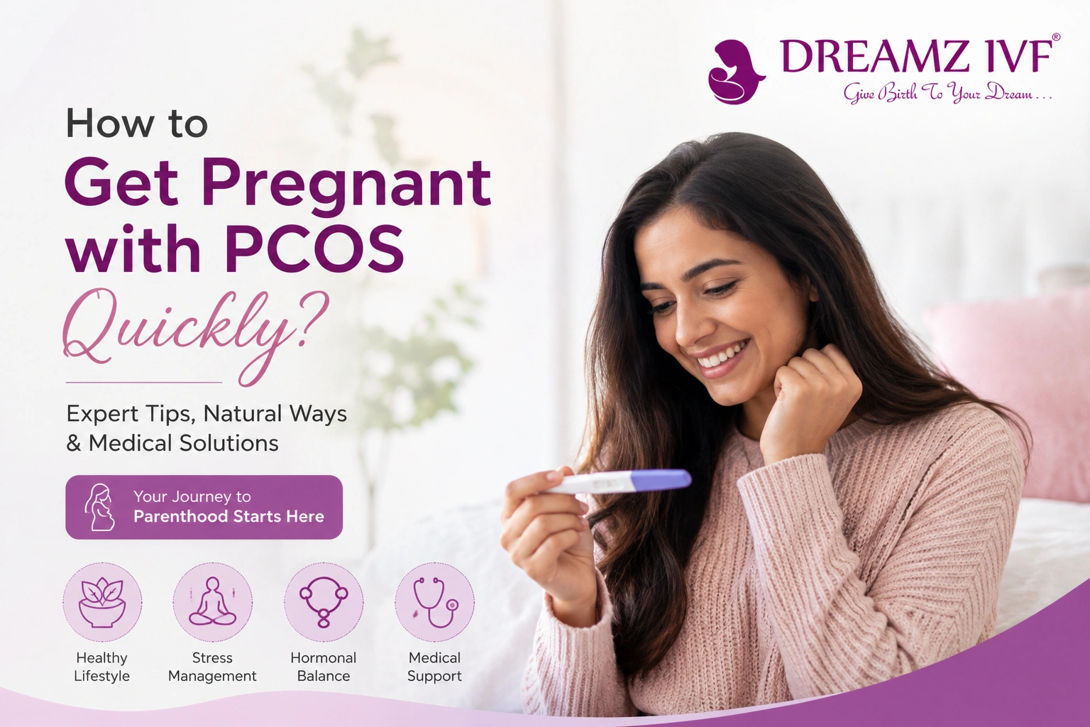 How to Get Pregnant with PCOS Quickly?