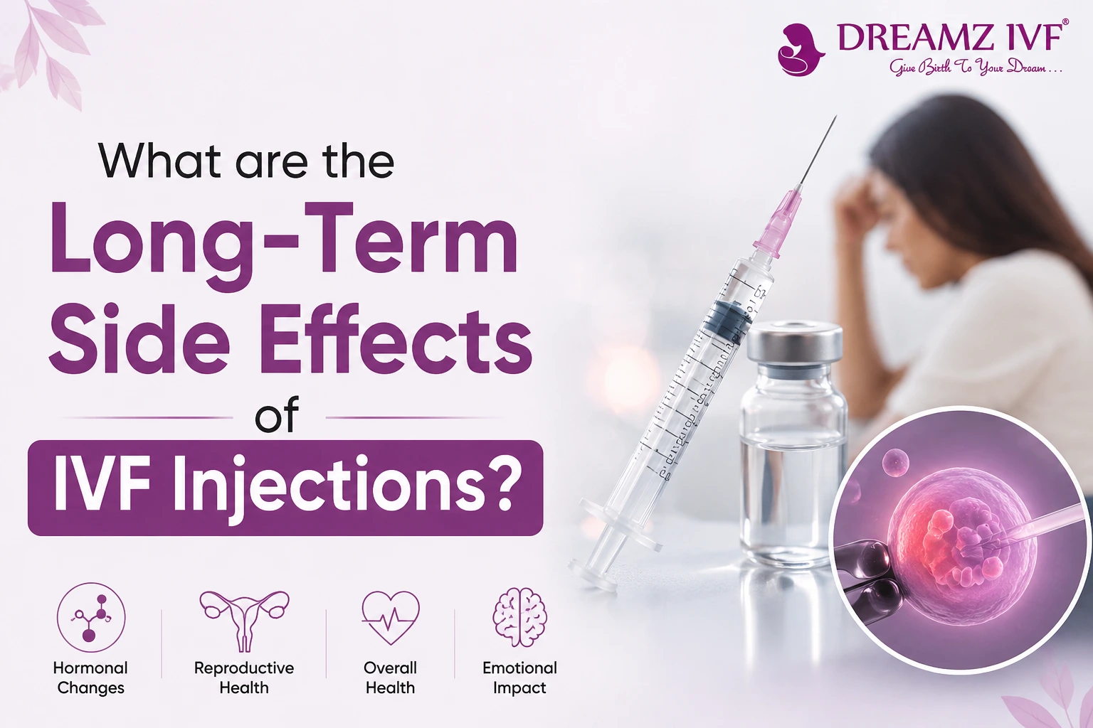 What are the long-term side effects of IVF Injections?